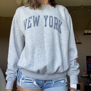 New York Crewneck Sweatshirt